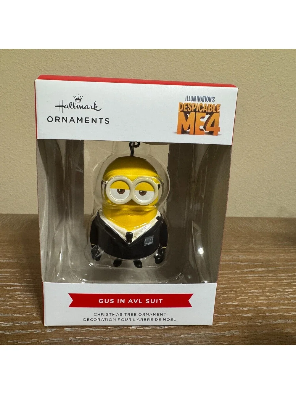 Hallmark Despicable Me 4 Minions Gus in Avl Suit Ornament 2024 New